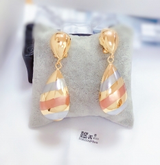 Polished teardrop earrings