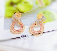 Irregular hollow earrings