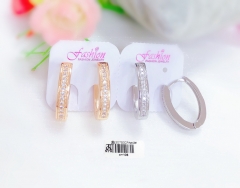 Popular style gold/silver earrings