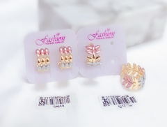 Polishing  irregular earrings