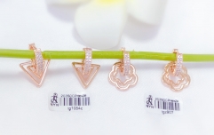 Irregular shape hollow earrings