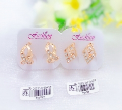 Dazzling  gold earrings