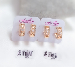 Trendy White Zircon Earring