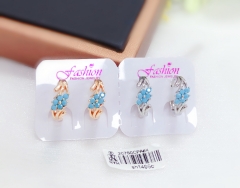 Blue Zirconia exquisite earrings