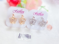 Butterfly Artificial Gemstone Earring