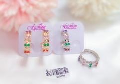 Colorful Zircon Gorgeous Earring