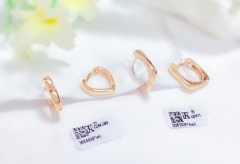 Glossy simple style earring