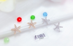 Star design gorgeous earrings