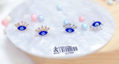 Blue Eye Zircon Earring