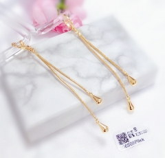 Simple long style earring