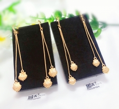 Popular style shell shape pendant earring