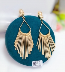 Simple style gorgeous tassel earrings