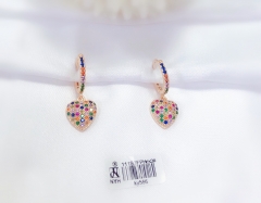 Colorful Zircon Earring