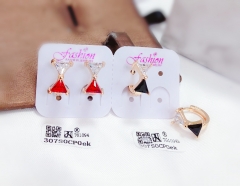 Colorful Zircon Earring