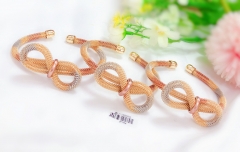 Bow shape fashion bracelet set