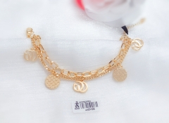 High-end classic style gold bracelet