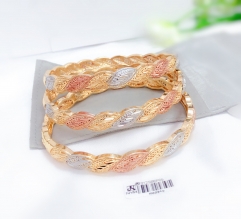 irregular exquisite oil painting bangle