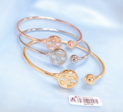 Polished Style Rose gold/Silver/Gold  Bracelet