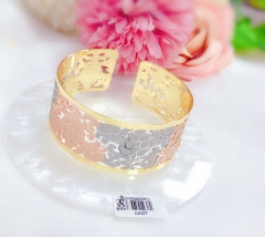 18K Single bracelet flower style