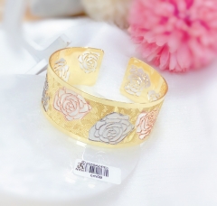 18K Single bracelet rose style