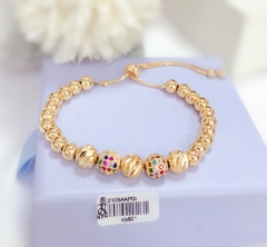 Gold Beaded Bracelet