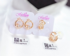 Hollow Gold Style Earrings