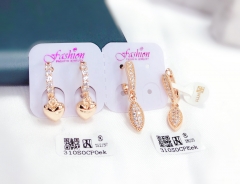 Exquisite pendant gem earrings