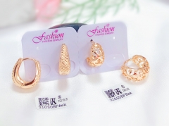 Glossy Shiny Style Earring