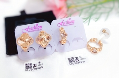 Popular style gold earrings