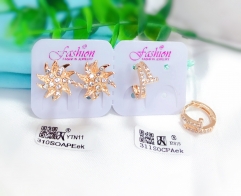 Irregular trendy earrings