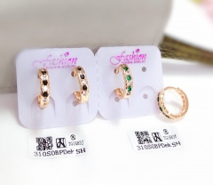 Exquisite dazzling smooth earring