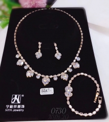 Artificial gemstone exquisite jewelry Sets