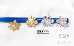 Glossy Flower Earrings