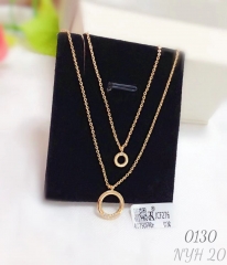 Hollow Style Gold Necklace