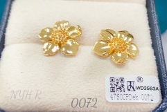 Exquisite flower style suitable daily wear earrings