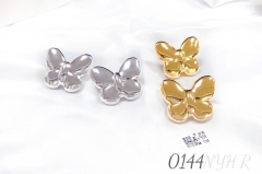 Polished Butterfly Showy Earrings