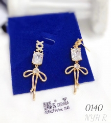 Whiter gem exquisite pendant earrings