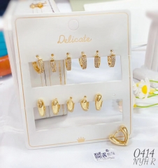 Suitable daily wear style  earring