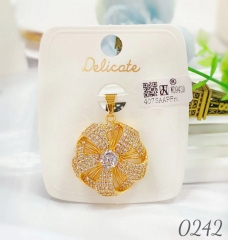 Artificial gemstone exquisite pendant