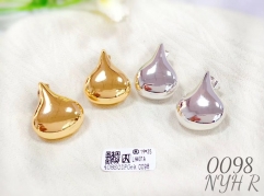 Glossy irregular popular earrings