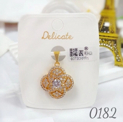 Artificial gemstone exquisite pendant