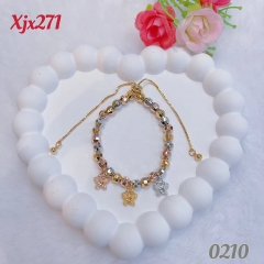 irregular pendant beads bangle