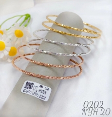 Fashionable simple dazzling style bracelet set