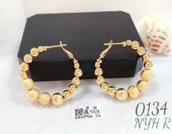 Beads style fashion gold/silver earring