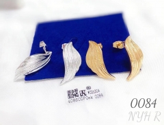 Irregular style simple earrings