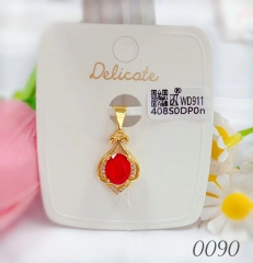 Red gem exquisite pendant