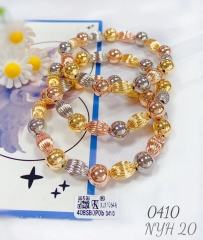 Bracelet hot sale style beads polished