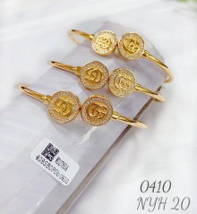 Glod style classic bangle set