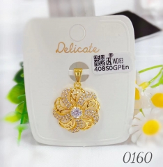 Artificial gemstone exquisite pendant