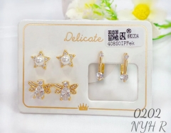 Exquisite dazzling earring